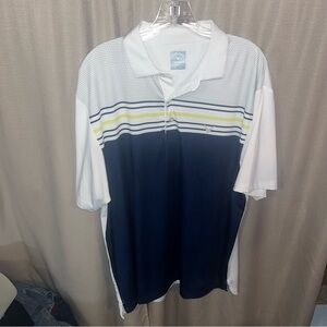 Men’s Callaway opted, dry, golf shirt size large